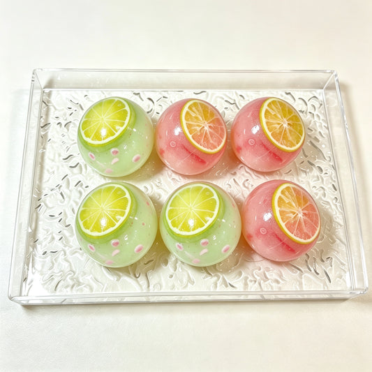 Summer Lime Grapefruit Jelly Stress Ball