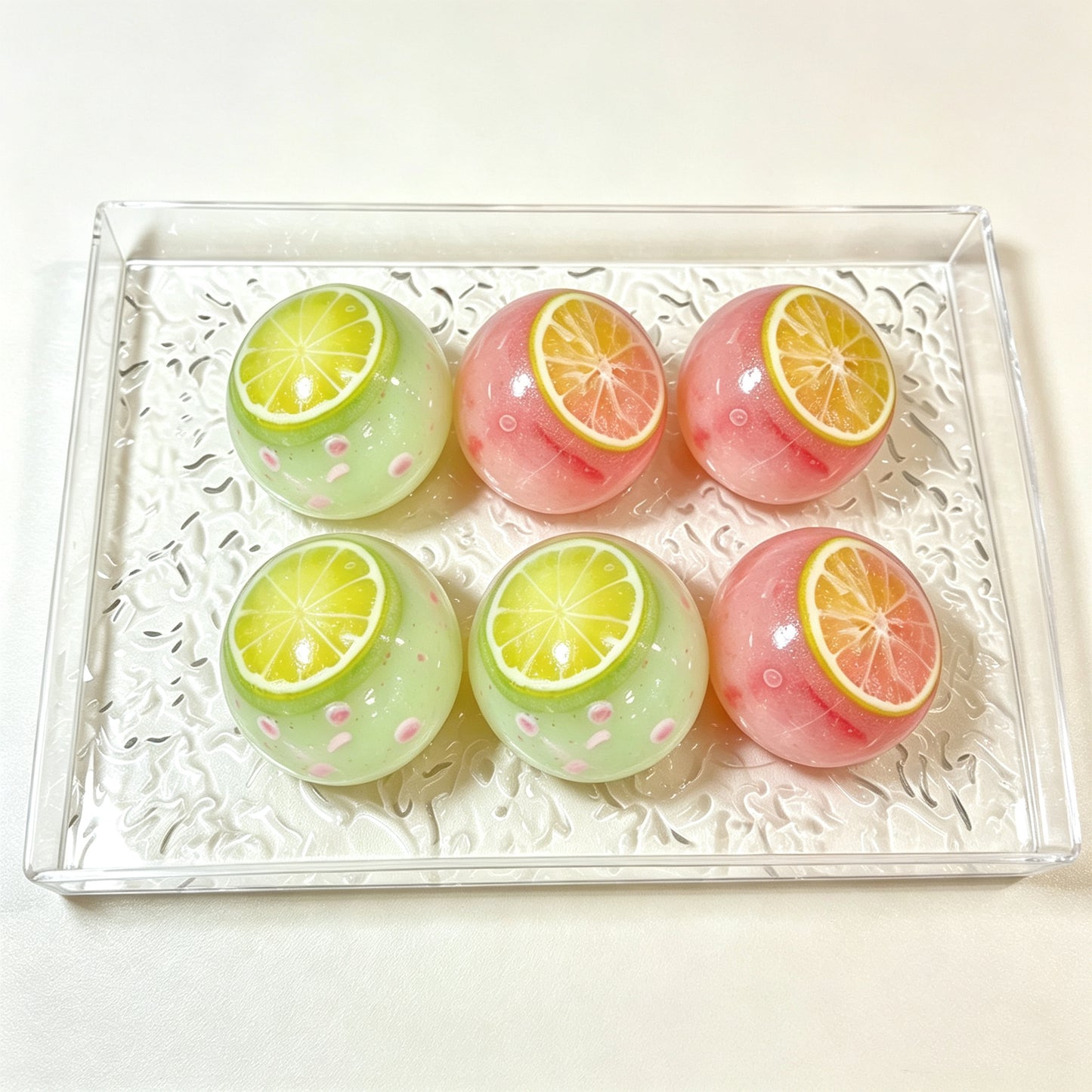 Summer Lime Grapefruit Jelly Stress Ball