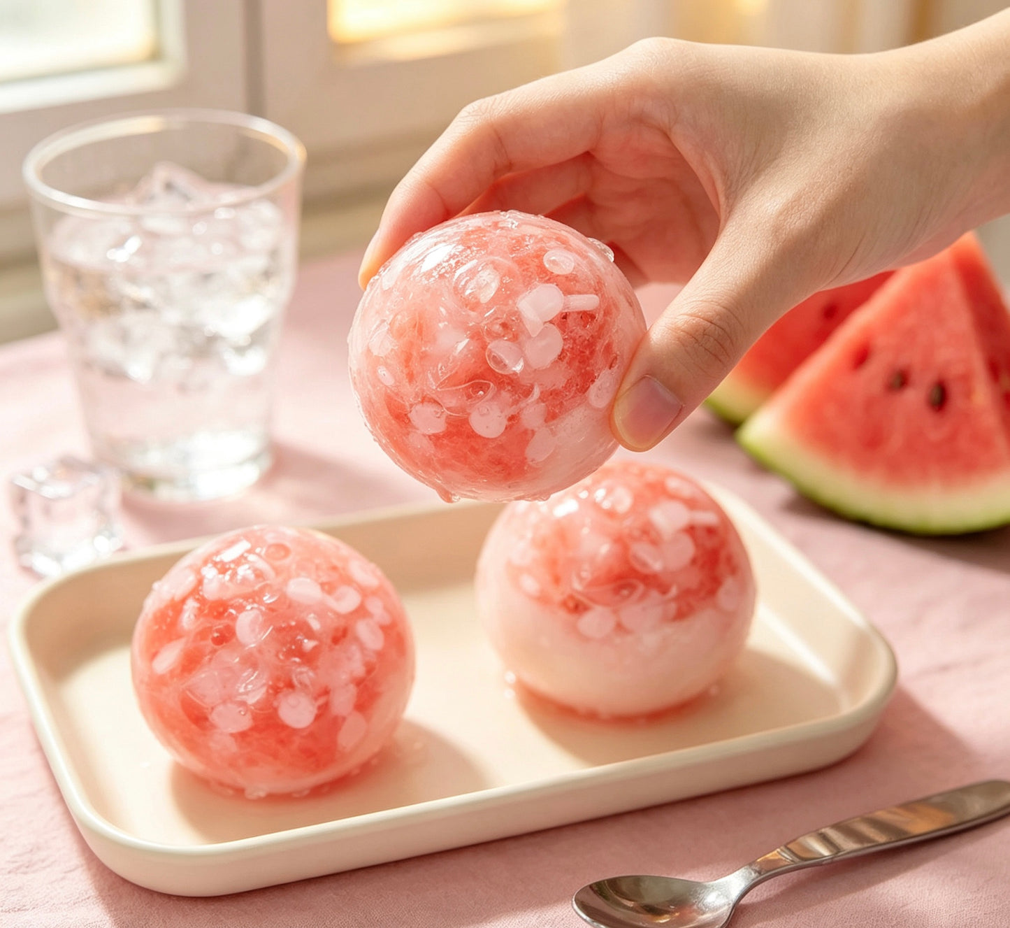 Watermelon Cream Squish Ball