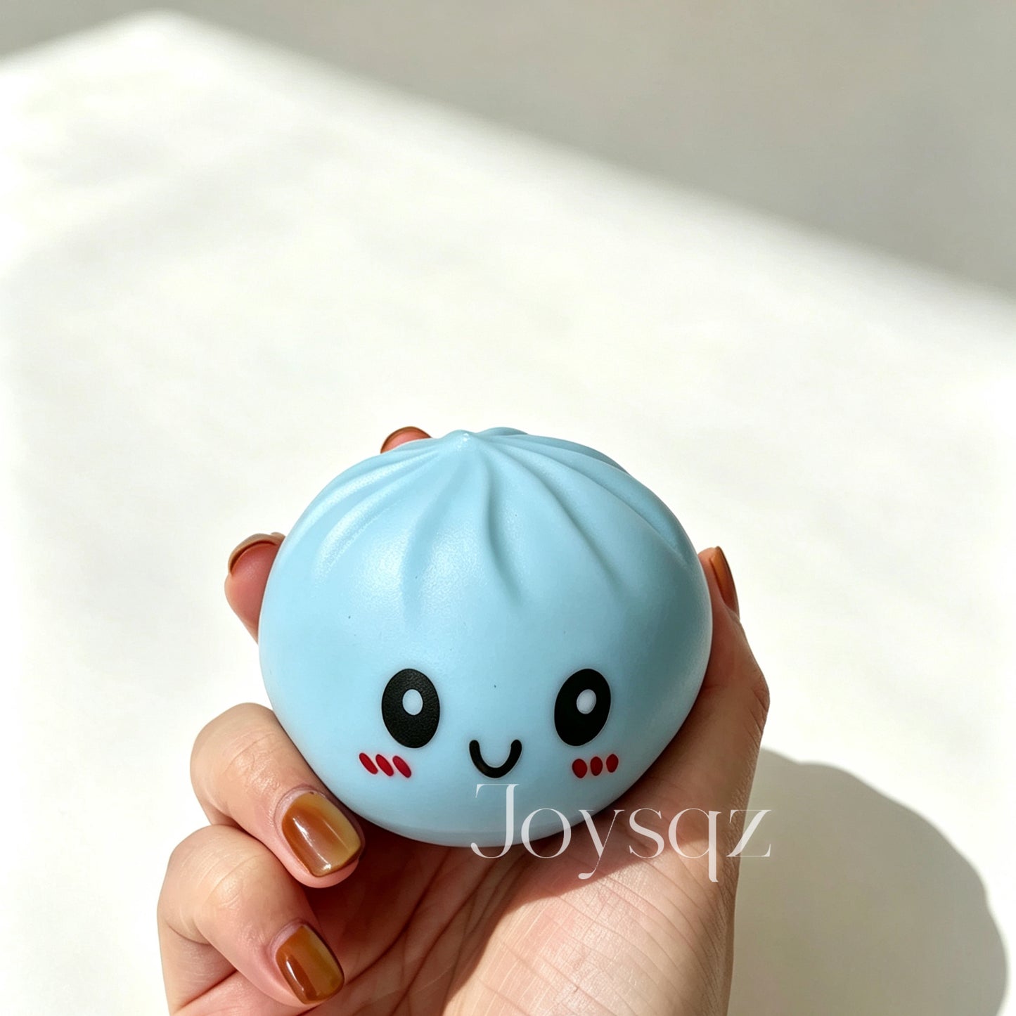 Blue & Pink Bao Bun Stress Ball