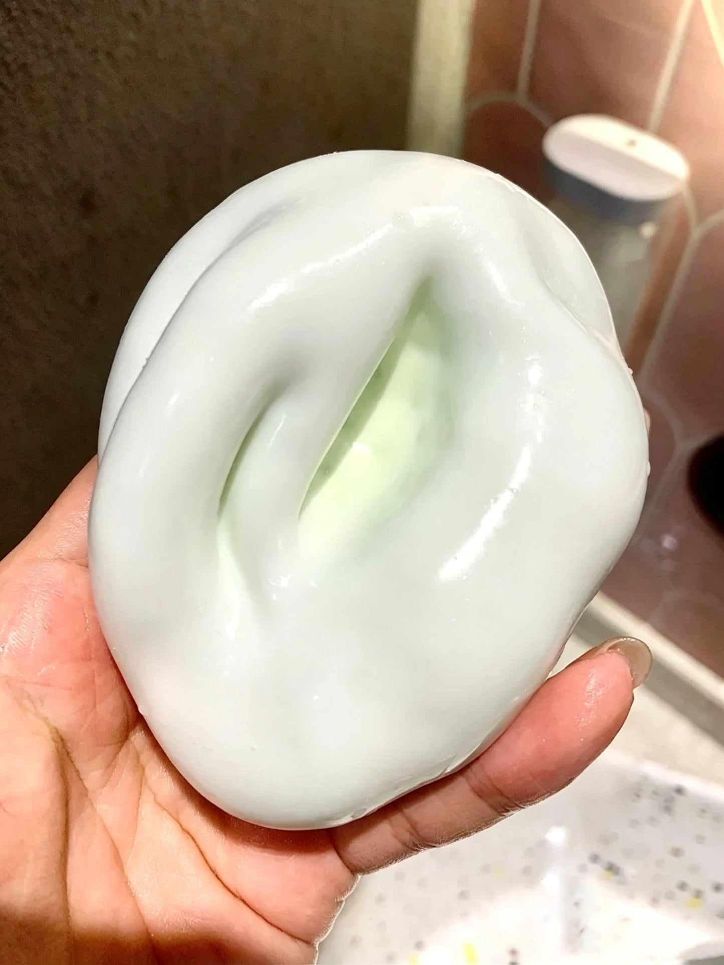 Milk Rice Cake Squishy Ball
