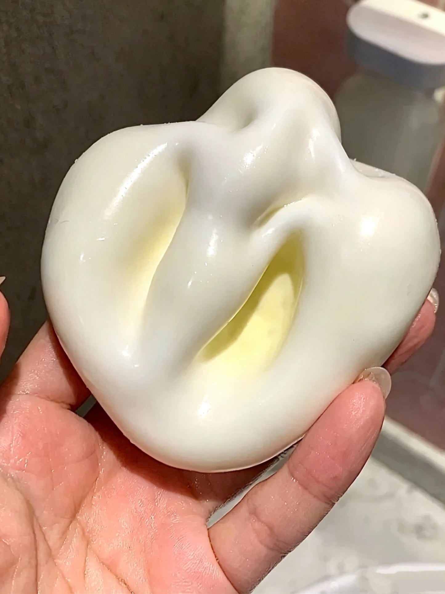 Milk Rice Cake Squishy Ball