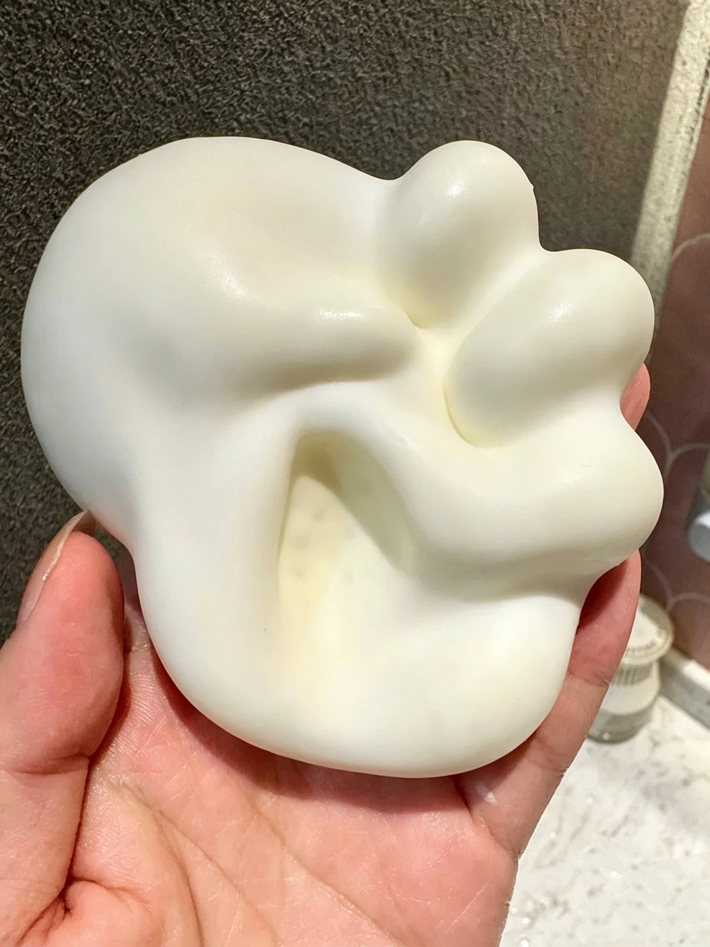 Milk Rice Cake Squishy Ball